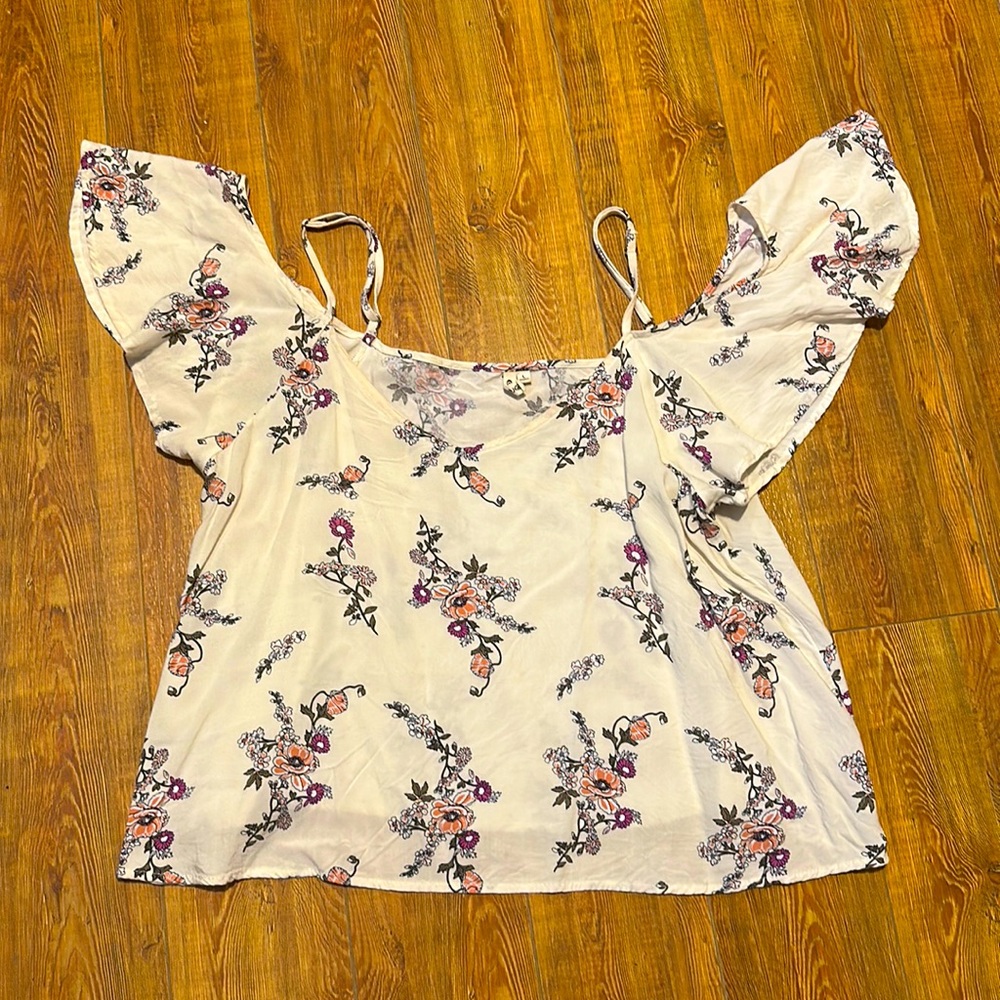 Ripcurl cold shoulder top